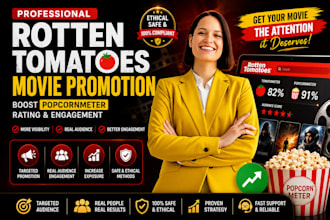 promote your rotten tomatoes movie to boost popcornmeter visibility and audience