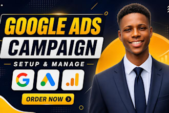 setup and manage google ads adwords ppc campaign, pmax campaign ppc ads campaign