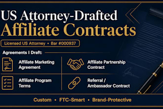 draft a binding referral and brand ambassador contract