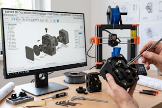 expert 3d cad modeling, design, prototyping, and 3d printing services