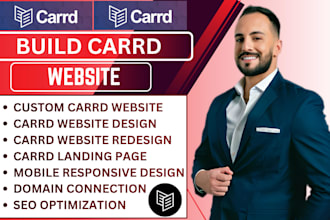 setup carrd website redesign carrd website carrd landing page portfolio website