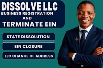 close your US llc business registration and terminate ein