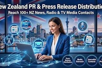 distribute your press release to new zealand media outlets and journalist