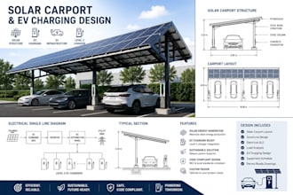 solar carport design, ev charging, ev infrastructure, level 2 charger