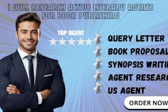 research active literary agents for book publishing