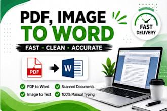 convert PDF, scanned documents and images into word