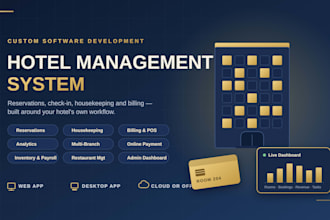 develop a custom hotel management solution for your business