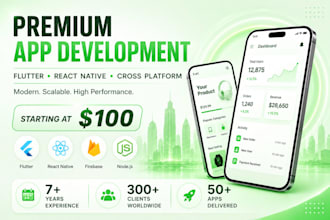 build mobile app development in react native