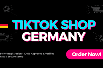 help tiktok shop germany account setup and seller registration