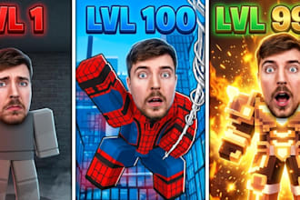 design viral roblox gaming thumbnails for youtube