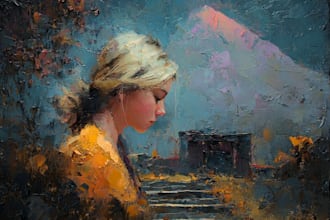 paint an oil replica of any painting with free shipping