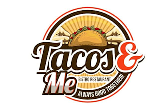 design food truck bistro restaurant logo for your business