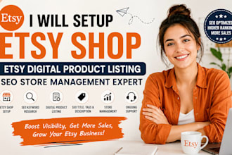 do etsy SEO etsy listing optimization keyword research expert etsy shop setup