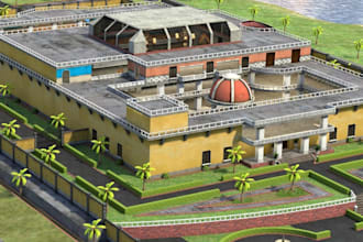 create a realistic roblox city map and detailed game environment