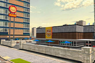 create a realistic roblox city map and detailed game environment