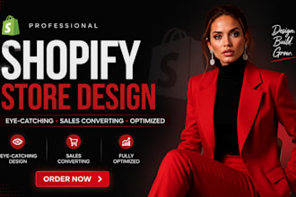 build shopify store, shopify store design, shopify website design, store design