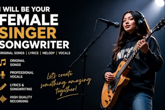 create emotional and meaningful song lyrics for you
