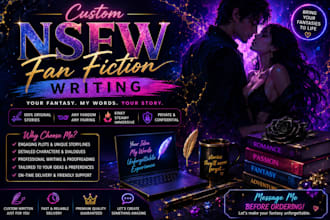 write custom nsfw fan fiction stories and fanfiction