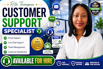 provide  customer support via email, chat, and ticket systems