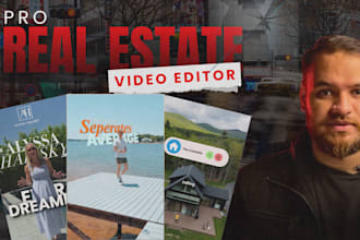 edit trendy real estate reels video editing