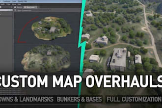 build custom towns, checkpoints, compounds for your dayz server