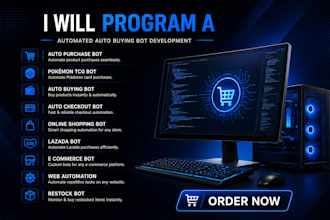 do auto checkout bot, purchase bot, shopping bot, pokémon bot, auto buying bot