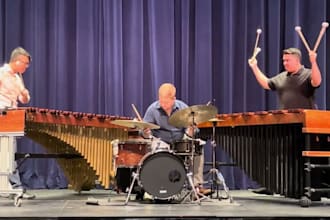 record professional vibraphone, marimba or timpani tracks for your project