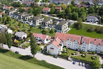 redesign city community layout,3d aerial landscape,resort, street parking render