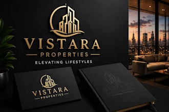 design a modern minimalist luxury business logo and brand identity