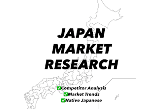 do japanese market research and competitor analysis