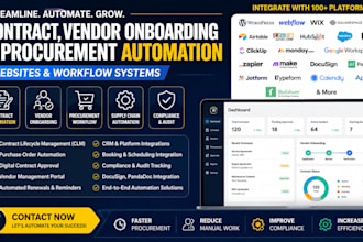 do contract vendor onboarding automation procurement contract automation website