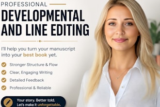 be developmental book editor, proofread christian fiction novel, line editing
