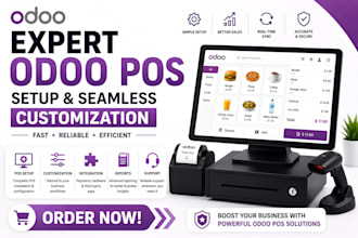 provide expert odoo pos setup and seamless customization