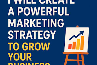 create a marketing strategy for your business