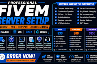 install qbcore esx scripts and customize your fivem server