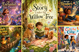 children story book illustration children story children story book illustration