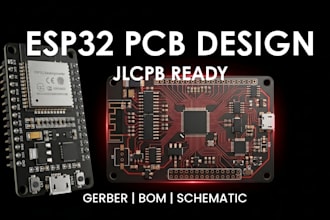 do esp32 pcb design for iot projects ready for jlcpcb manufacturing