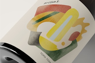 design a wine label