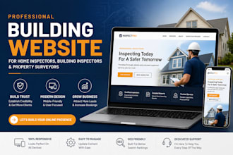 build wix home inspector website building inspector property surveyor website