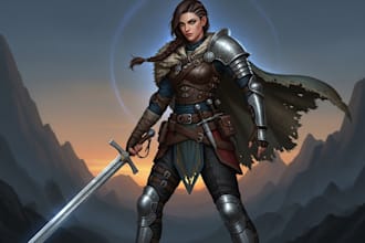 design a concept art character or object