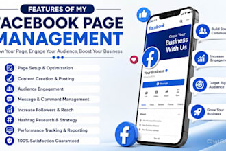 professionally manage your facebook page and group