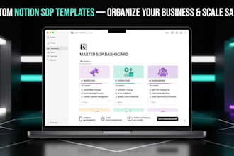 build custom sop notion templates to streamline your business operations