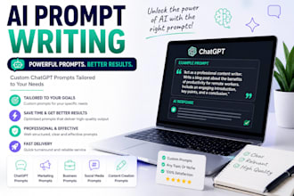 create powerful ai , chatgpt prompts for your business