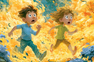 illustrate children story book illustration and children