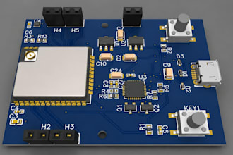 design esp32 firmware embedded system ble wifi pcb and pcb layout
