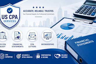 prepare US CPA letter CPA comfort letter CPA verification letter profit and loss