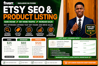 do etsy SEO etsy product listing etsy shop optimization and keyword research