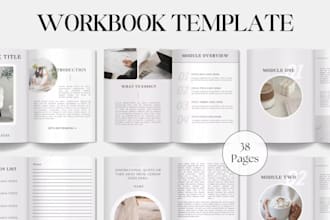 design premium coaching workbook canva workbook lead magnet design ebook design