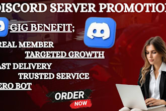 promote minecraft server,  discord promotion, dayz, rust, fivem advertising