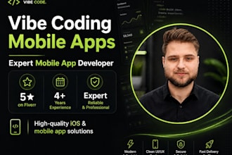 develope mvp mobile ios app vibe coding using cursor